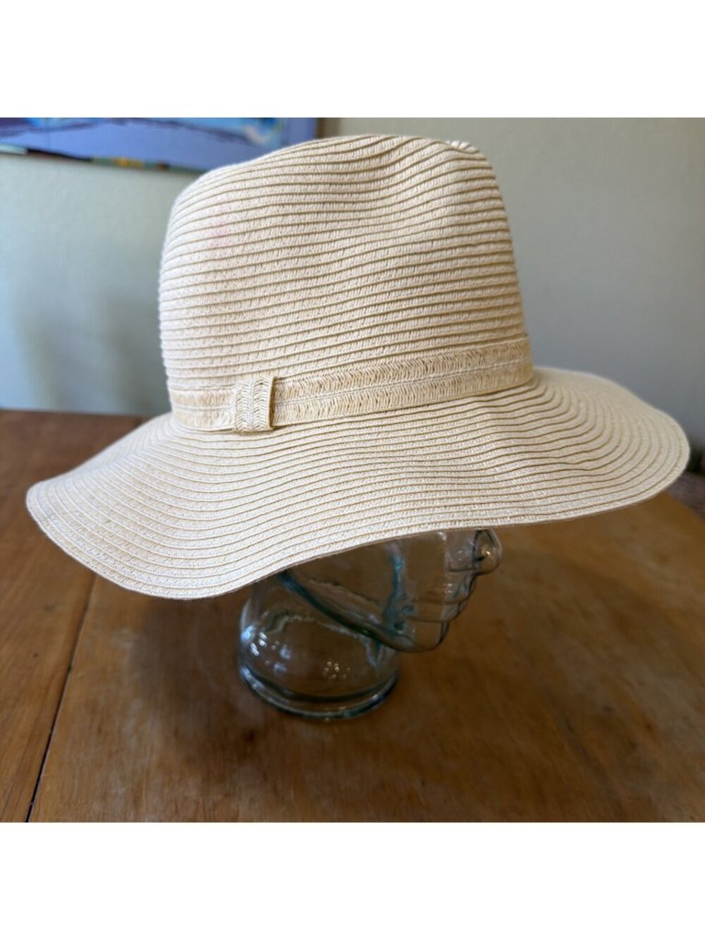 SHADE & SHORE Paper Fedora Hat Women's One Size Sun Cap UPF50+ 3 Inch Brim